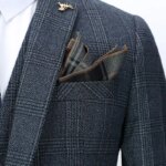 Traje de Lino (Blazer + Chaleco + Pantalones) para Hombre, Estilo Británico, para Trabajo, Negocios, Bodas, Casual, Estilo Artístico, Elegante, Traje de Caballero