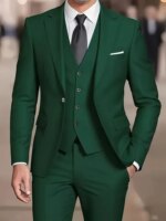 Nuevo Traje Beige, esmoquin de negocios para hombre, vestido Formal de 3/2/1 piezas, vestido de un solo pecho para novio, padrino de boda, fiesta de graduación - Imagen 6