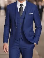 Nuevo Traje Beige, esmoquin de negocios para hombre, vestido Formal de 3/2/1 piezas, vestido de un solo pecho para novio, padrino de boda, fiesta de graduación - Imagen 4
