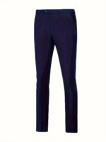 Conjunto de traje de 2 piezas color burdeos para hombre (solo blazer + pantalones, no incluye chaleco), chaqueta y pantalones formales ajustados para negocios, bodas y fiestas - Imagen 6