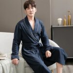 Bata para hombre de manga larga - Imagen 2