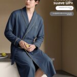 Bata para hombre de manga larga