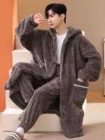 Bata para hombre de manga larga - Imagen 3