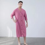 Bata para hombre de poliéster - Imagen 3
