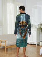 Bata para hombre de poliéster - Imagen 4