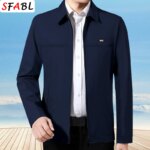 Chaqueta informal holgada de negocios para hombre, chaqueta Formal Social, abrigo de vestir de oficina de lujo, Color sólido, primavera y otoño, nuevo - Imagen 2