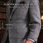 Otoño Invierno trajes de hombre chaqueta Formal de un solo pecho chaqueta a cuadros ropa de Tweed esmoquin negocios Casual fiesta hombres abrigos deportivos - Imagen 4