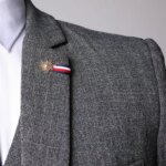 Traje De negocios Elegante para Hombre, Blazer, chaleco y pantalones, moda informal, Traje De boda, 6XL - Imagen 5