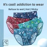 Calzoncillos de Seda de Hielo de Lujo, Ultrafinos y Transpirables, Pantalones Cortos Holgados para Hombres Jóvenes y de Talla Grande