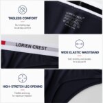 3 piezas de calzoncillos de algodón de cintura baja para hombre, ropa interior deportiva sin bragueta con bolsa en U, calzoncillos diarios sexys, elásticos y transpirables para hombre. - Imagen 4