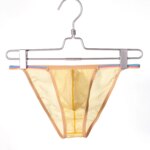 Calzoncillos de cintura baja para hombre, diseño a rayas transparentes, ropa interior suave, cómoda, transpirable, de secado rápido, 5 colores disponibles, S-XL - Imagen 6