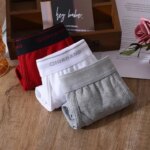 Giordano Ropa Interior de Algodón para Hombre, Cómodos Calzoncillos Triangulares de Cintura Media, Transpirables, Paquete de ... - Imagen 3