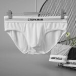 Paquete de 3 Ropa Interior de verano de una sola capa para Hombre, calzoncillos de tiro bajo para Hombre, calzoncillos elásticos cómodos, Ropa Interior para Hombre - Imagen 3