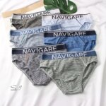 Ropa interior de algodón de alta elasticidad para hombre, pantalones triangulares de cintura baja, calzoncillos cómodos y tra... - Imagen 5