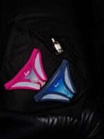 Ropa Interior Masculina de Cintura Baja, Sexy, con Estampado Degradado Triangular, Transpirable, de Nailon, de Secado Rápido,... - Imagen 4