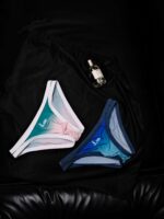 Ropa Interior Masculina de Cintura Baja, Sexy, con Estampado Degradado Triangular, Transpirable, de Nailon, de Secado Rápido,... - Imagen 2