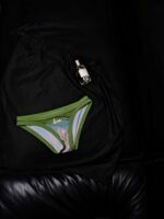 Ropa Interior Masculina de Cintura Baja, Sexy, con Estampado Degradado Triangular, Transpirable, de Nailon, de Secado Rápido,... - Imagen 5