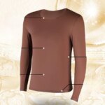 Conjunto de Ropa Interior Térmica para Hombre, Ultrafina, de Alta Elasticidad, Invisible, Pantalones Largos hasta los Tobillo... - Imagen 3