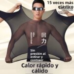 Conjunto de Ropa Interior Térmica para Hombre, Ultrafina, de Alta Elasticidad, Invisible, Pantalones Largos hasta los Tobillo... - Imagen 2