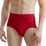 Ropa Interior Masculina de Talla Grande, Color Sólido, 100% Algodón, Cómoda, Transpirable, Holgada, Calzoncillos para Hombre - Imagen 4