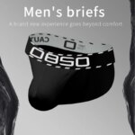 Ropa Interior Masculina, Calzoncillos Antibacterianos, Suaves y Transpirables, de Algodón Elástico, con Bolsa Convexa en U, Calzoncillos Cortos - Imagen 3