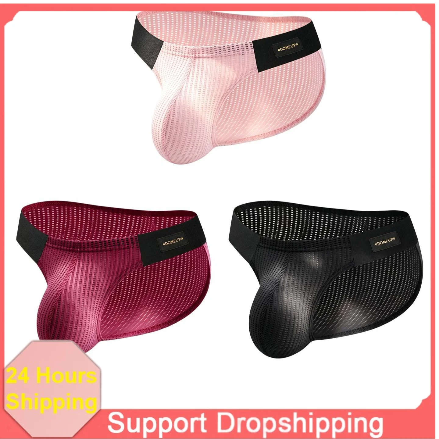 88369-9s5cph.jpg 1/2/3 unidades. Nuevos calzoncillos de algodón mercerizado de alta calidad para hombre, ultrafinos, transpirables, suaves y sedosos, ideales para el gimnasio, el uso diario y como ropa interior. - Imagen 1