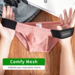 1/2/3 unidades. Nuevos calzoncillos de algodón mercerizado de alta calidad para hombre, ultrafinos, transpirables, suaves y sedosos, ideales para el gimnasio, el uso diario y como ropa interior. - Imagen 4