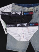 1 PCS Calzoncillos con Tirantes y Bolsa Convexa Transpirable de Modal para Hombre, Cintura Elástica con Estampado de Letras en Contraste, Ropa Interior Diaria de Verano - Imagen 3