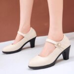 Zapatos de Tacón Fino de Moda para Mujer, Zapatos Casuales de Talla Grande para Mujer, Tacones Elegantes para Mujer - Imagen 2
