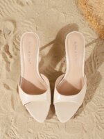 Últimos Modelos 2026, Zapatos de Tacón de Aguja de Color Sólido a la Moda para Mujer, Elegantes Zapatos de Tacón Alto con Punta en Pico para Mujer - Imagen 2
