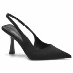 Zapatos de Tacón Alto Sexys para Mujer 2026, Zapatos de Tacón de Aguja con Punta Puntiaguda de Lujo, Sandalias de Moda con Tacón Bajo, Zapatos de Fiesta y Boda para Mujer - Imagen 4