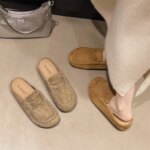 Sandalias Birkent para Mujer, Primavera 2026, Tacón Grueso, Casuales, de Media Planta, Fáciles de Poner, Tipo Mule, Cómodas - Imagen 5