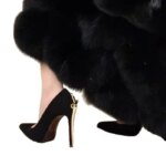 Nuevos Zapatos de Tacón Alto para Mujer 2026, Tacones Finos, Punta Metálica, Estilo Sexy, Charol Negro, Zapatos de Una Sola Pieza - Imagen 6