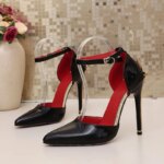 Zapatos de Tacón Alto Metálicos Dorados Sexy de Verano 2026 para Mujer, Zapatos de Vestir Negros de Diseñador, Zapatos de Moda para Fiesta, Graduación y Boda para Mujer - Imagen 2