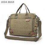Bolsos cruzados de marca para hombre, bolsos de hombro de lona para hombre, bolsos de mensajero para niño, bolsos de hombre para viaje, bolso grande informal gris