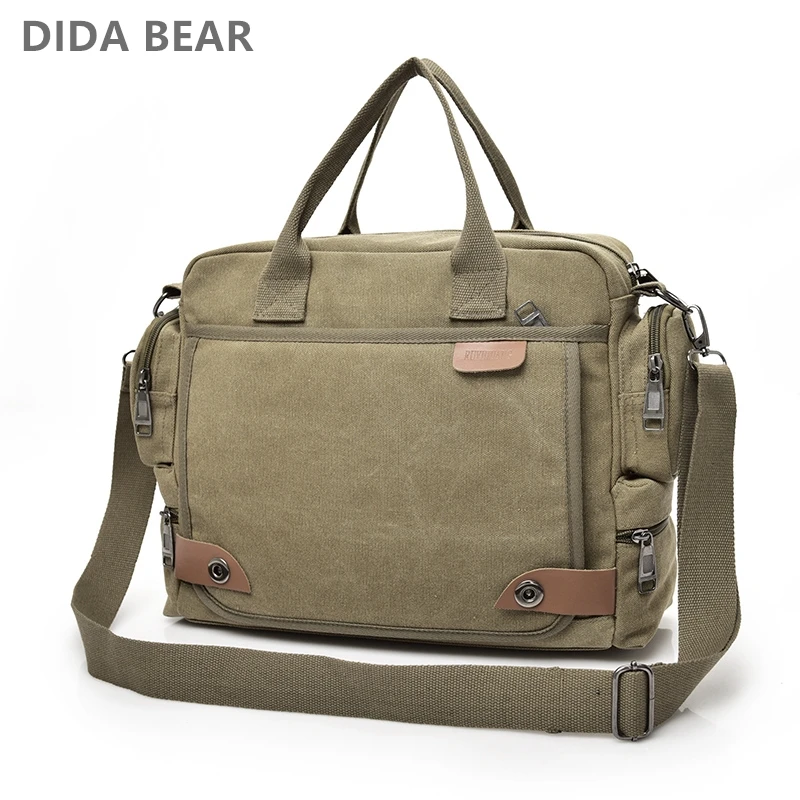 91042-hv5yik.jpg Bolsos cruzados de marca para hombre, bolsos de hombro de lona para hombre, bolsos de mensajero para niño, bolsos de hombre para viaje, bolso grande informal gris - Imagen 1