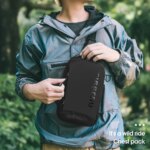 Bolso de pecho Tigernu para hombre, bolso de hombro de estilo moderno para hombre, bolso para IPad de 9,7 pulgadas, bolso cruzado informal para hombre, Mini bolsos ligeros - Imagen 6
