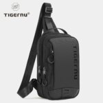 Bolso de pecho Tigernu para hombre, bolso de hombro de estilo moderno para hombre, bolso para IPad de 9,7 pulgadas, bolso cruzado informal para hombre, Mini bolsos ligeros