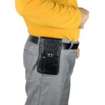Funda para Teléfono Móvil para Hombre, Bolsa de Cintura, Bolso de Cuero Vacuno, Bolsa de Cintura con Gancho, Bolsa de Cintura Casual de Cuero Genuino - Imagen 6