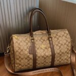 Bolsa de Viaje Grande Tipo Duffel para Escapadas de Fin de Semana, Bolsa de Lona con Monograma para Viajes de Negocios, Gimnasio o Pernoctaciones - Imagen 3