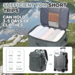 Ryanair Bolsas de cabina 40x30x20 Mochila de viaje bajo asiento, bolsa para moscas de cabina, mochila para exteriores, almacenamiento para el regreso a la escuela, mochila para ordenador portátil - Imagen 5