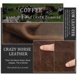 Riñoneras de cuero genuino de CONTACT'S, riñonera de cuero Crazy Horse para hombre, bolso cruzado, bolso de viaje para iPad Mini de 8,3" - Imagen 6