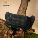 Tigernu, bolsos de pecho para hombre, bolsos de mensajero al aire libre para hombre, mochila de transporte para caza, bolso bandolera para senderismo, riñonera cruzada