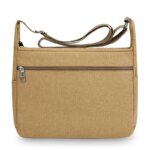 Bolsos de Hombro de Lona para Hombre, Bolsos Cruzados Casuales de Viaje, Bolsos de Mensajero de Lujo, Bolsos de Mano de Alta Calidad a la Moda - Imagen 2
