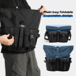 Tigernu, bolsos de mensajero a la moda, bolsos de hombro para hombre, bolso para ordenador portátil de 13,3 pulgadas, bolsos cruzados para exteriores para hombres, bolsos de ciclismo, mensajero para niños - Imagen 3