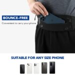 Bolsa con cinturón WATERFLY, riñonera para correr, deporte, entrenamiento, ejercicio, Fitness, cinturón para correr para hombres y mujeres, pretina delgada para correr - Imagen 3