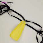 DEKA-Conjunto de Mini Bikini de algodón para mujer, traje de baño de micro vendaje extremo, ropa de playa, lencería exótica, ropa interior, traje para tomar el sol - Imagen 6