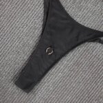 Nuevo Conjunto de Bikini Push-Up Negro para Mujer 2026, Traje de Baño Brasileño Sexy, Traje de Baño de Verano para Playa