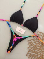 Tanga para mujer de elastano