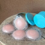 Cubrepezones de Silicona Redondos con Diseño Floral, Reutilizables, Invisibles, Impermeables, Adhesivos, para Vestidos, Bodas y Eventos Nocturnos - Imagen 2